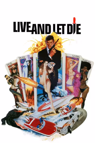 โปสเตอร์ เจมส์ บอนด์ 007 ภาค 8: พยัคฆ์มฤตยู 007 Live and Let Die (1973)