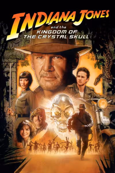 โปสเตอร์ ขุมทรัพย์สุดขอบฟ้า 4 อาณาจักรกะโหลกแก้ว Indiana Jones and the Kingdom of the Crystal Skull (2008)