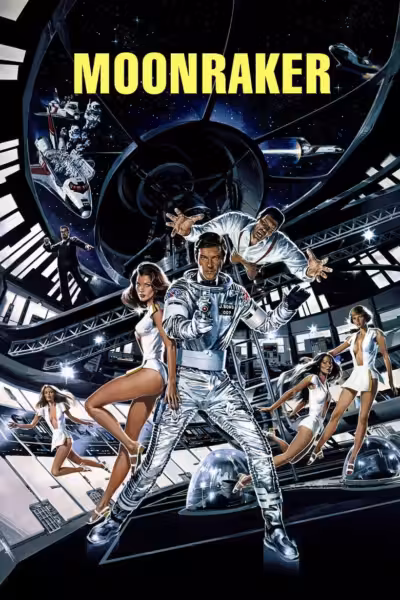 โปสเตอร์ เจมส์ บอนด์ 007 ภาค 11: พยัคฆ์ร้ายเหนือเมฆ Moonraker (1979)