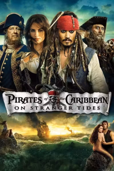 โปสเตอร์ ไพเรทส์ ออฟ เดอะ แคริบเบียน 4 : ผจญภัยล่าสายน้ำอมฤตสุดขอบโลก Pirates of the Caribbean: On Stranger Tides (2011)