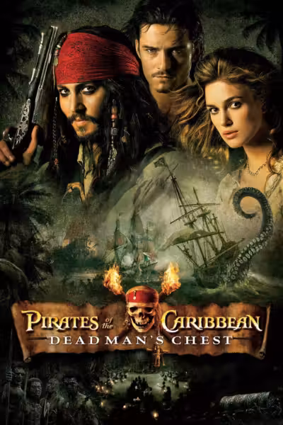 โปสเตอร์ ไพเรทส์ ออฟ เดอะ คาริบเบี้ยน 2 : สงครามปีศาจโจรสลัดสยองโลก Pirates of the Caribbean: Dead Man's Chest (2006)