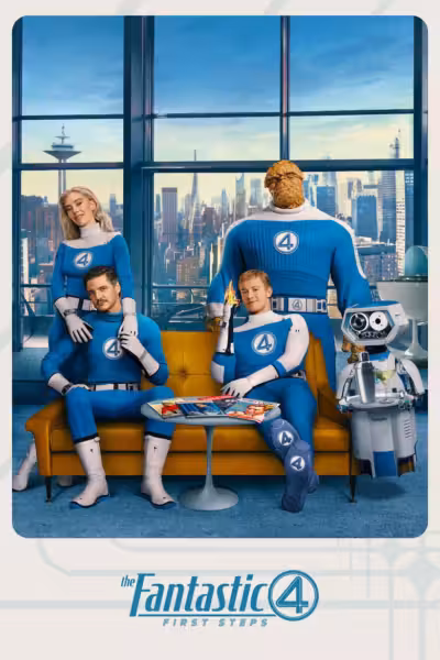 โปสเตอร์ เดอะ แฟนแทสติก 4 จุดเริ่มต้นปฐมบทใหม่ The Fantastic 4: First Steps (2025)