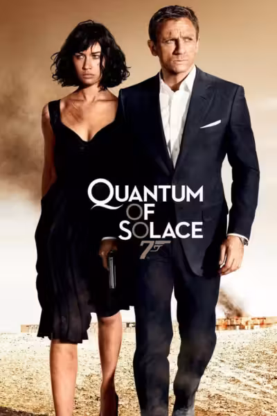 โปสเตอร์ เจมส์ บอนด์ 007 ภาค 22: พยัคฆ์ร้ายทวงแค้นระห่ำโลก Quantum of Solace (2008)