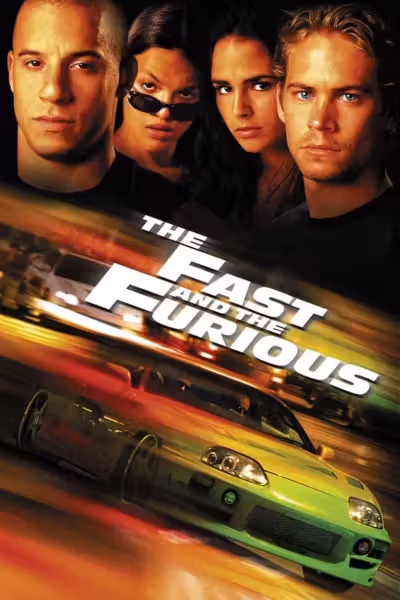 โปสเตอร์ เร็ว...แรงทะลุนรก The Fast and the Furious (2001)