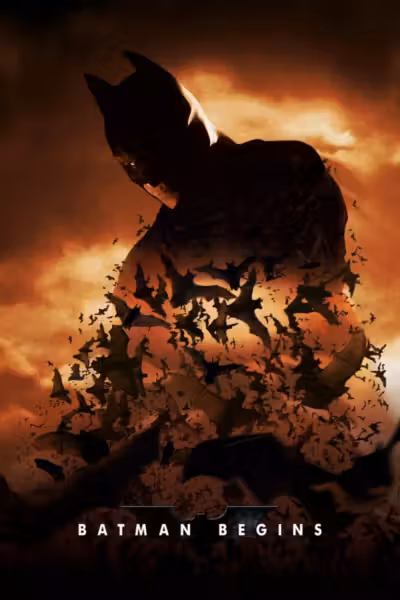 โปสเตอร์ แบทแมน บีกินส์ Batman Begins (2005)