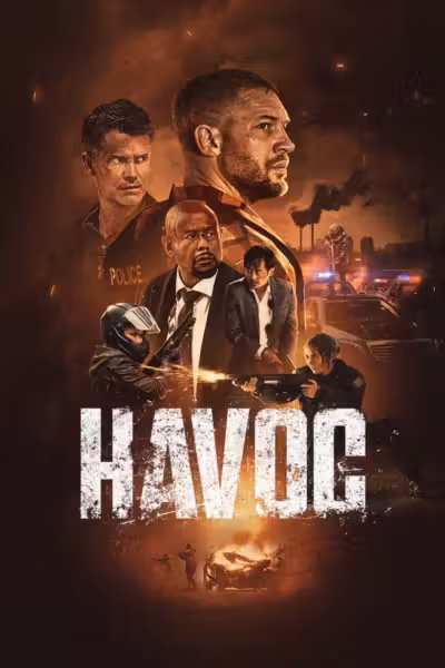 โปสเตอร์ ฝ่าหายนะครองเมือง Havoc (2025)