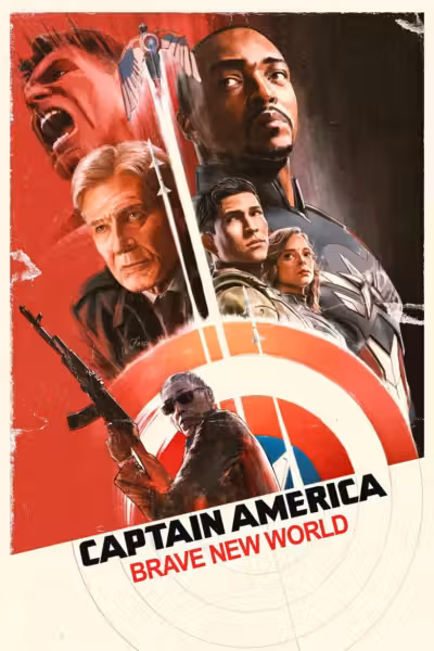 โปสเตอร์ กัปตันอเมริกา: ศึกฮีโร่จักรวาลใหม่ Captain America: Brave New World (2025)