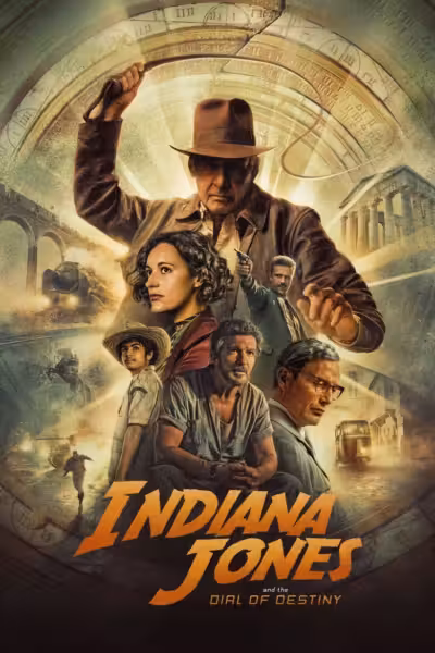 โปสเตอร์ อินเดียน่า โจนส์ กับกงล้อแห่งโชคชะตา Indiana Jones and the Dial of Destiny (2023)