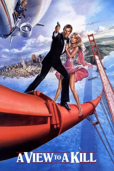 โปสเตอร์ เจมส์ บอนด์ 007 ภาค 14: พยัคฆ์ร้ายพญายม A View to a Kill (1985)
