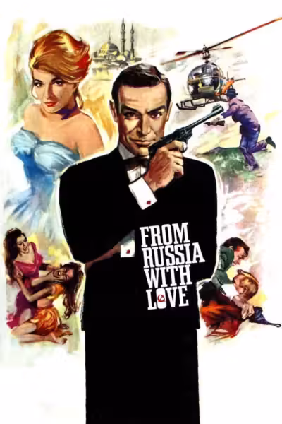 โปสเตอร์ เจมส์ บอนด์ 007 ภาค 2: เพชฌฆาต 007 From Russia with Love (1963)