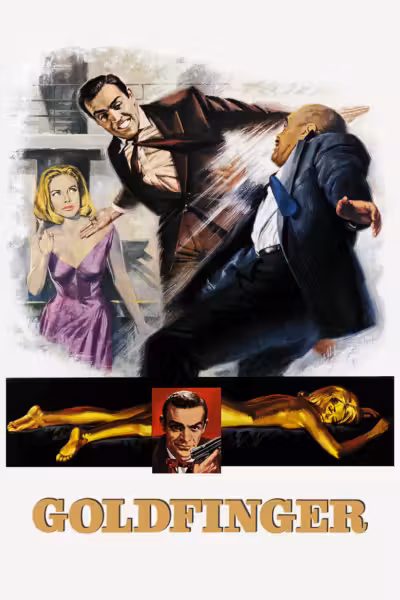 โปสเตอร์ เจมส์ บอนด์ 007 ภาค 3: จอมมฤตยู 007 Goldfinger (1964)