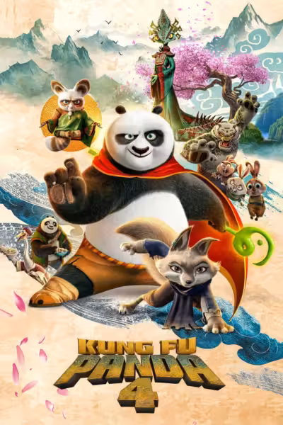 โปสเตอร์ กังฟูแพนด้า 4 Kung Fu Panda 4 (2024)