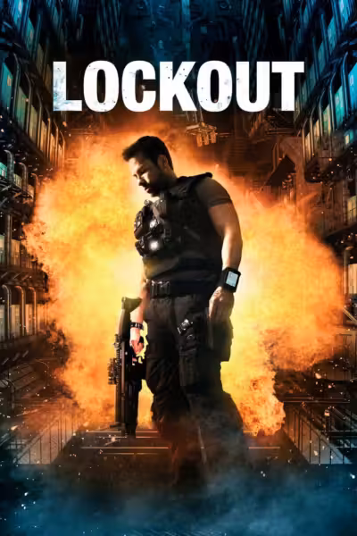 โปสเตอร์ แหกคุกกลางอวกาศ Lockout (2012)