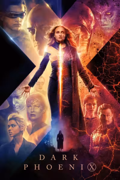 โปสเตอร์ X-เม็น : ดาร์ก ฟีนิกซ์ Dark Phoenix (2019)