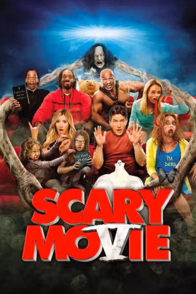 โปสเตอร์ ยำหนังจี้ เรียลลิตี้หลุดโลก Scary Movie 5 (2013)