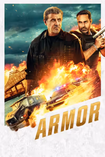 โปสเตอร์ ปิดสะพานปล้น Armor (2024)
