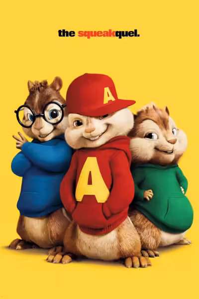โปสเตอร์ แอลวินกับสหายชิพมังค์จอมซน 2 Alvin and the Chipmunks: The Squeakquel (2009)