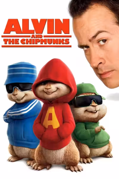 โปสเตอร์ แอลวินกับสหายชิพมังค์จอมซน Alvin and the Chipmunks (2007)
