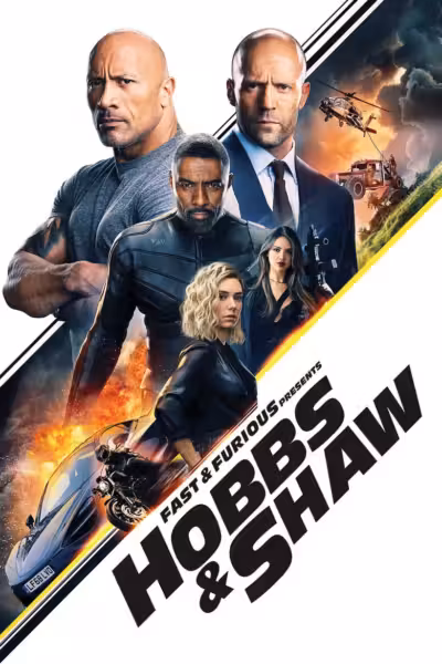 โปสเตอร์ เร็ว...แรงทะลุนรก ฮ็อบส์ & ชอว์ Fast & Furious Presents: Hobbs & Shaw (2019)