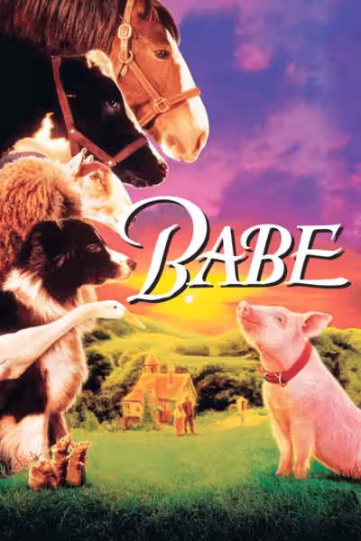 โปสเตอร์ เบ๊บ หมูน้อยหัวใจเทวดา Babe (1995)