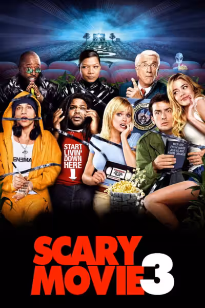 โปสเตอร์ สยองหวีดจี้ ดีจังหว่า Scary Movie 3 (2003)